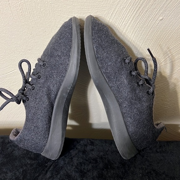 ALLBIRDS grey wool runners sneakers size 8 - Picture 6 of 15
